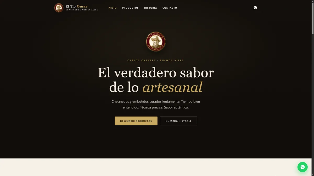 El Tío Omar — sitio web